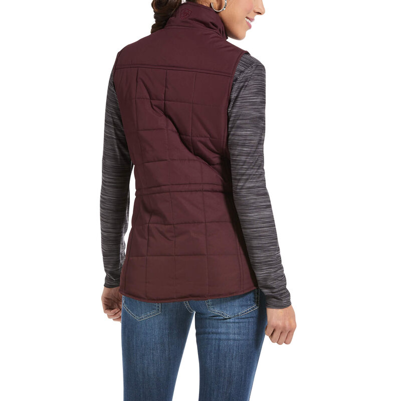 Ariat REAL Crius - Gilet Bordeaux Dames - 12942-975